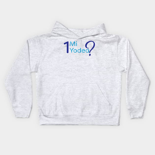 Echad Mi Yodea - Funny Passover Seder Tshirt design Kids Hoodie by sigdesign